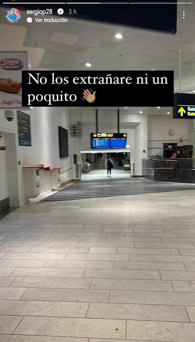 Sergio Peña publica polémica historia vía Instagram. Sergio Peña publica polémica historia vía Instagram.