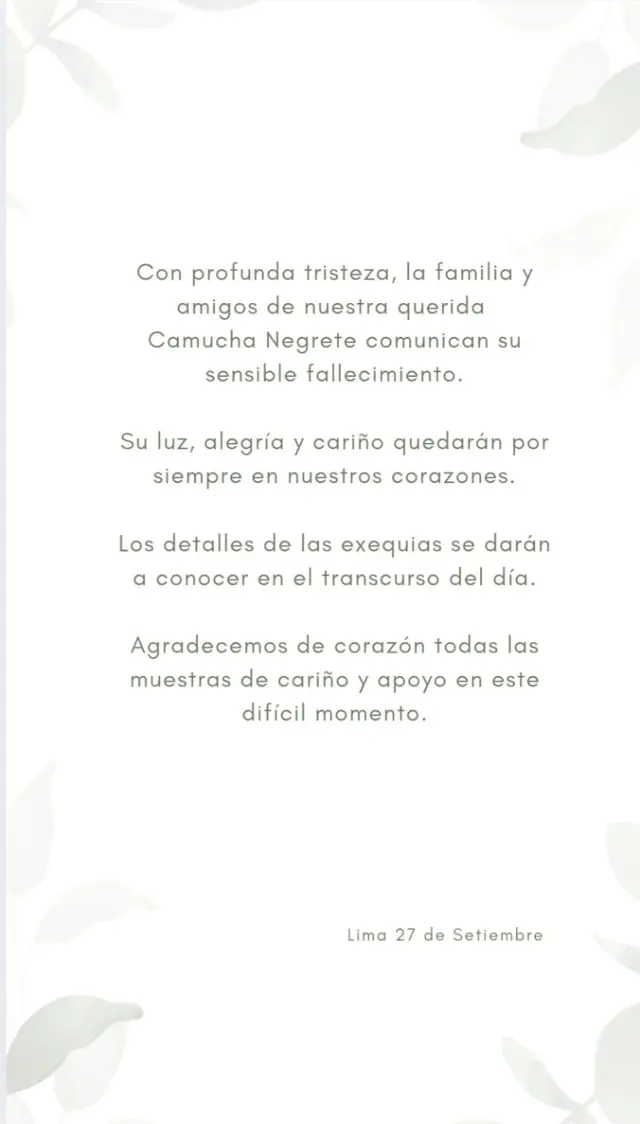 Camucha Negrete Camucha Negrete