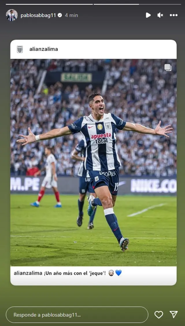Pablo Sabbag reaccionó sobre su renovación