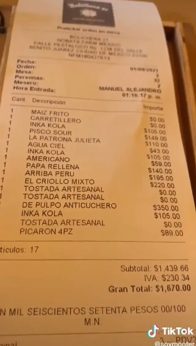Cuánto cuesta comer en Bolichera 21 restaurante de Luisito Comunica Cuánto cuesta comer en Bolichera 21 restaurante de Luisito Comunica