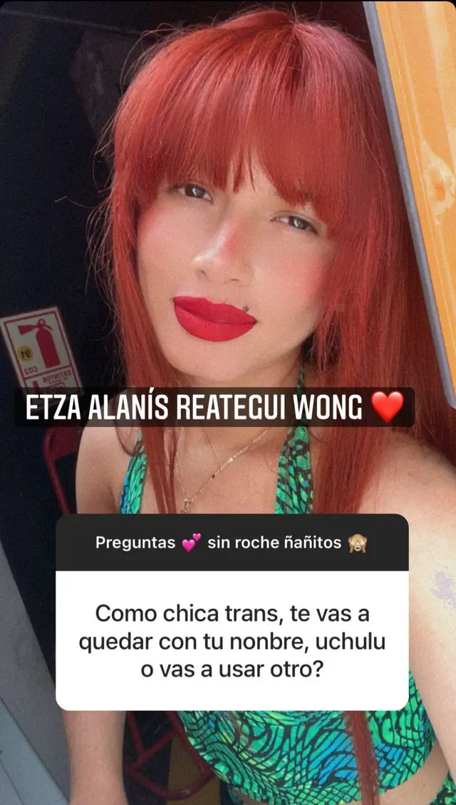 Uchulú comenta el nombre que usará como mujer trans Uchulú comenta el nombre que usará como mujer trans