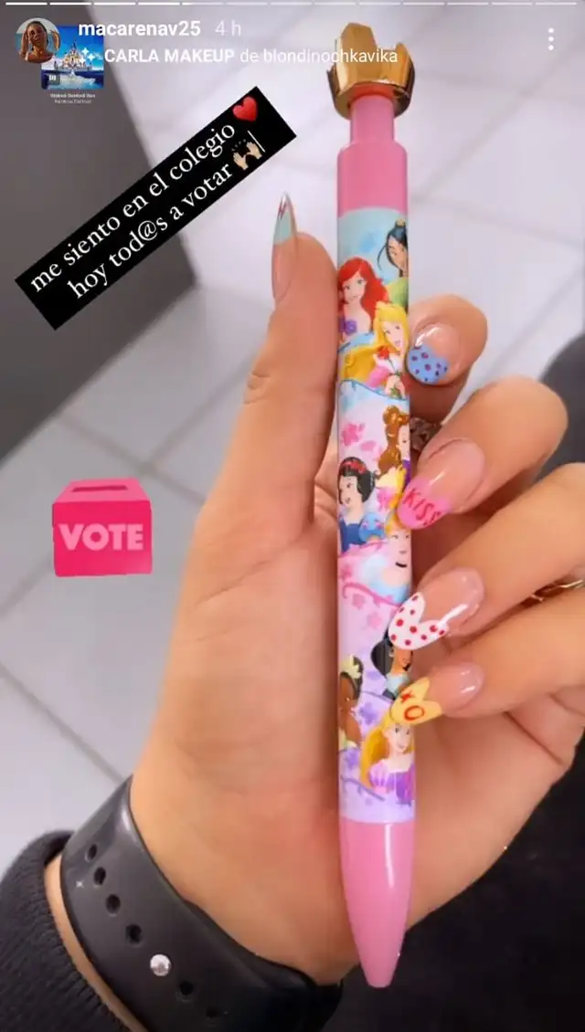 (Foto: Instagram Macarena Vélez)   