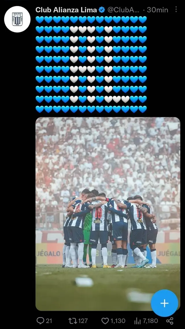 Alianza Lima Twitter