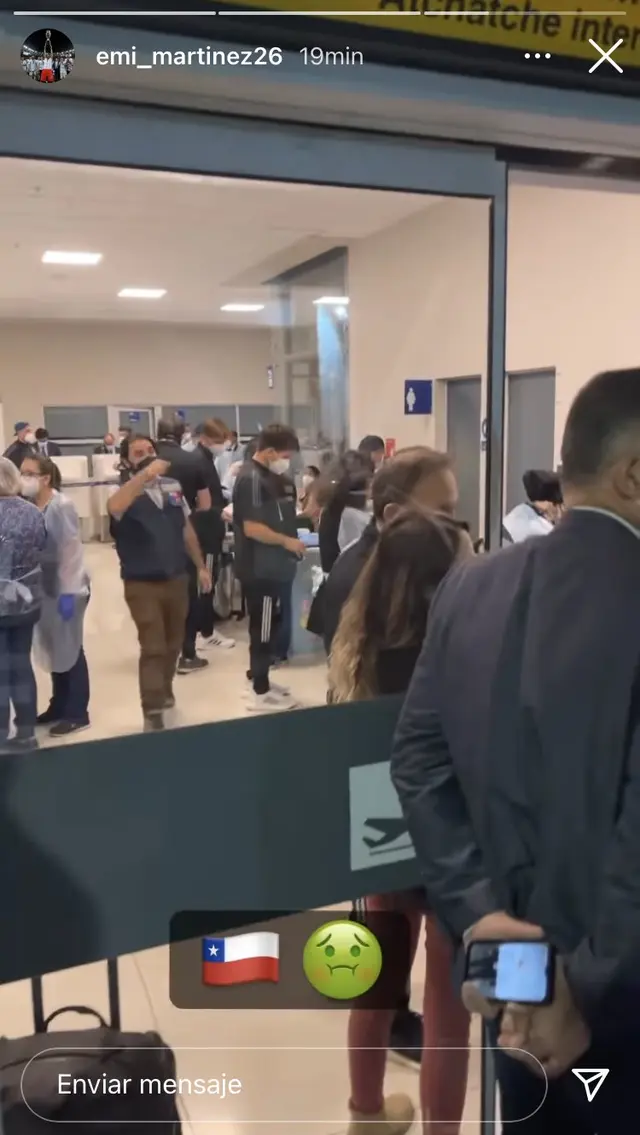 Instagram de Emiliano Martínez Instagram de Emiliano Martínez