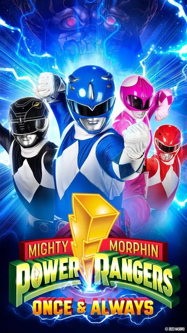 Especial Mighty Morphin Power Rangers 'Once &amp; Always'. Fuente: Netflix   
