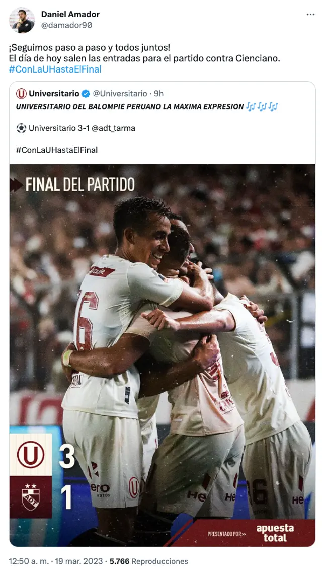 Universitario Universitario