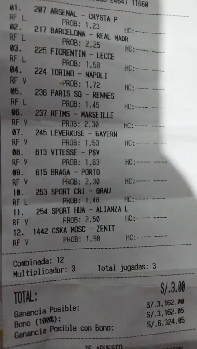 Apuestas deportivas