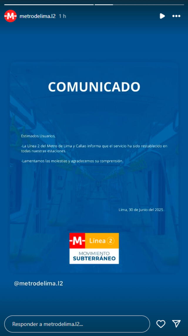 Línea 2 del Metro de Lima