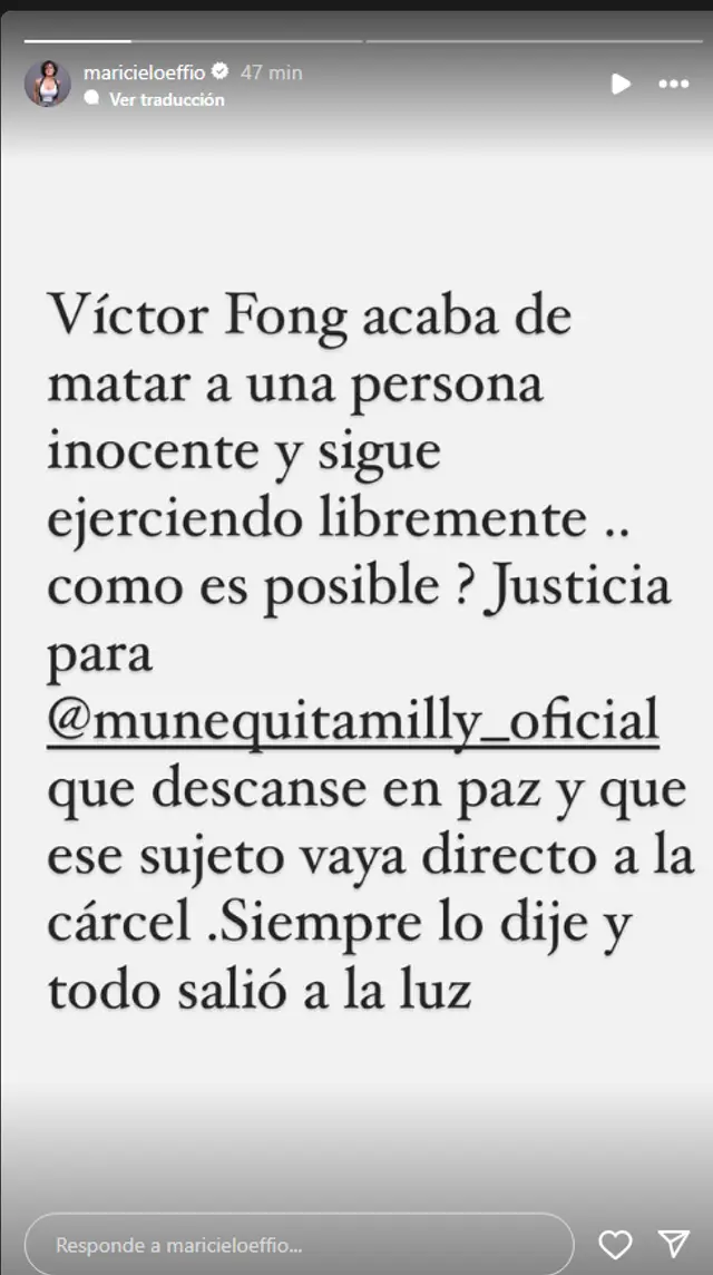  'Muñequita Milly'