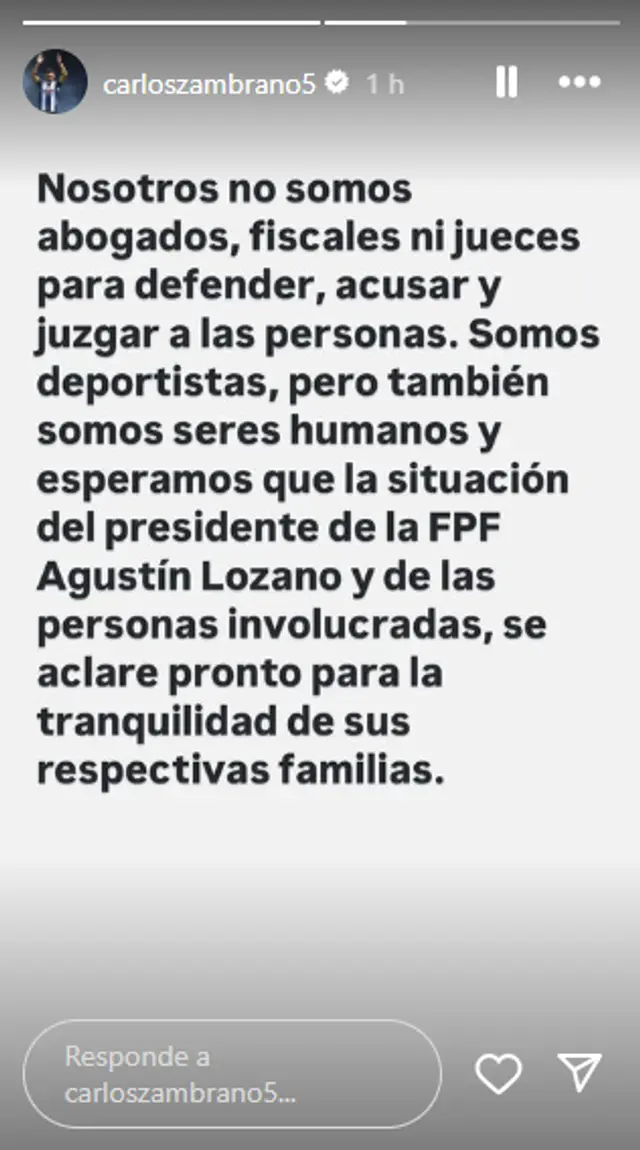 Carlos Zambrano, Agustín Lozano