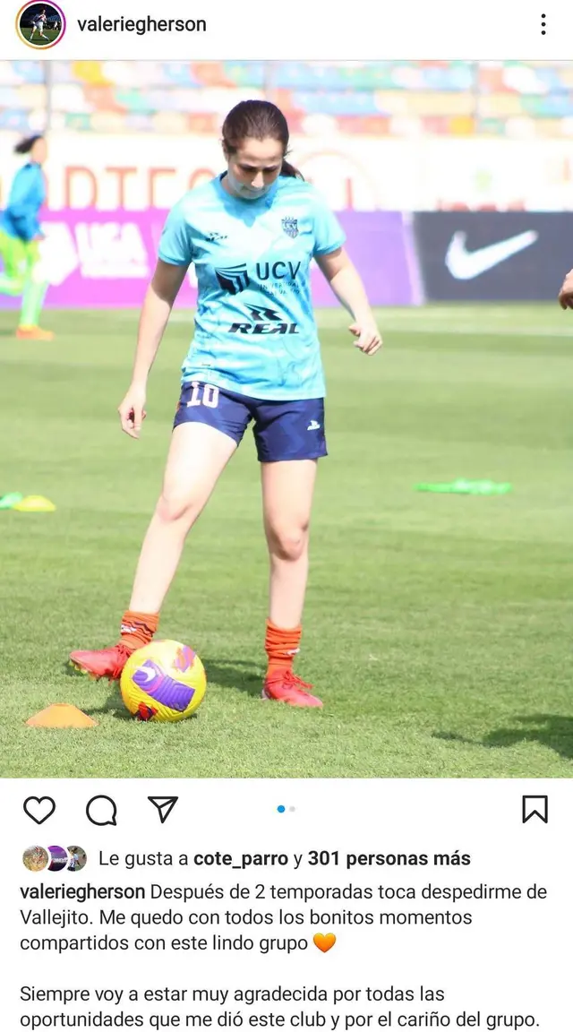 Valerie Gherson se despidió de César Vallejo.