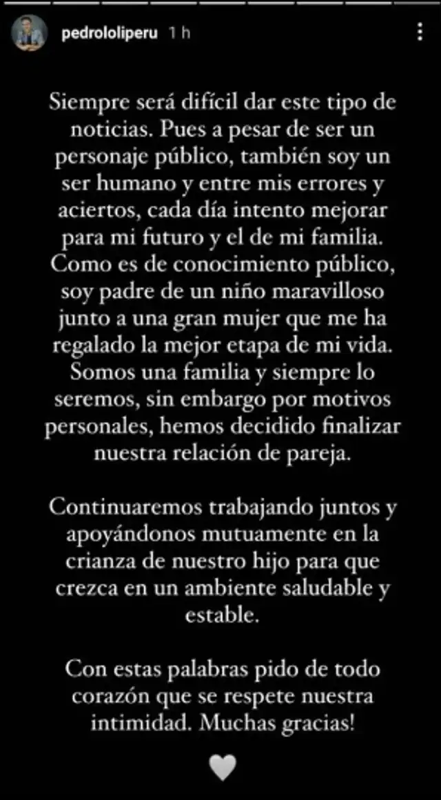 Pedro Loli, Fiorella Médez