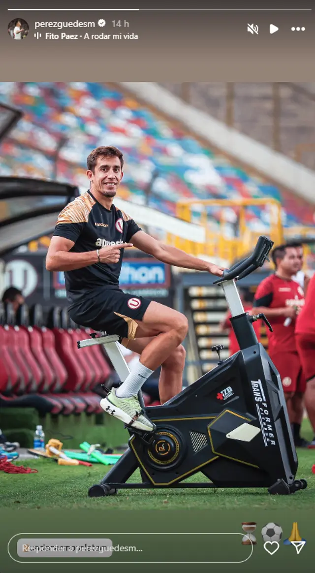 Martín Pérez Guedes, Universitario de Deportes