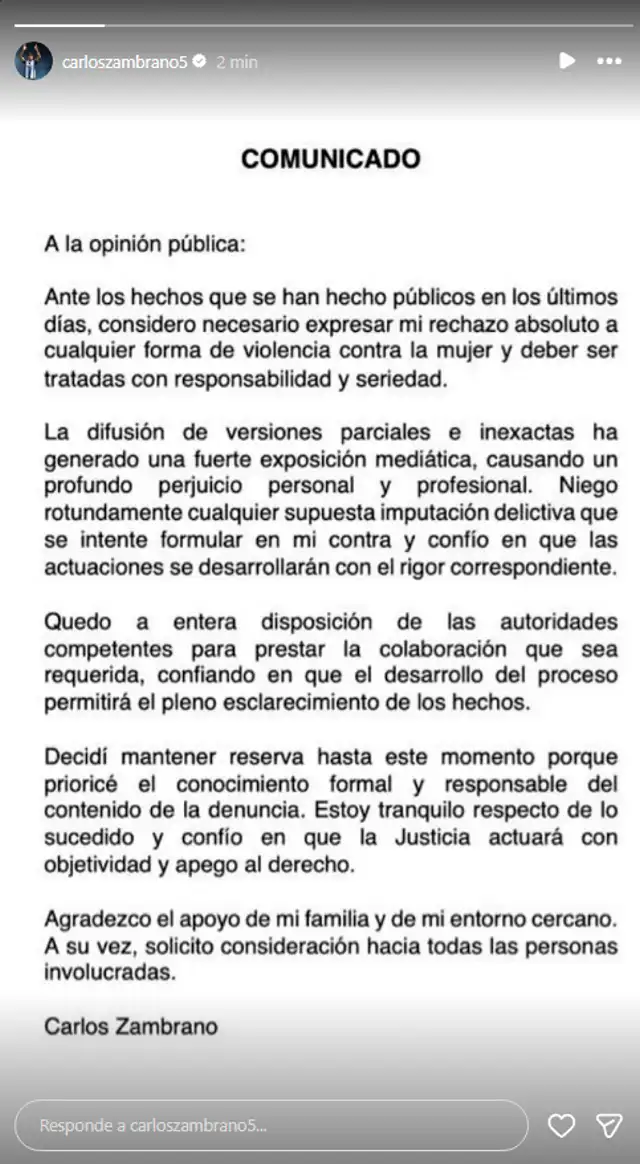 Carlos Zambrano Carlos Zambrano