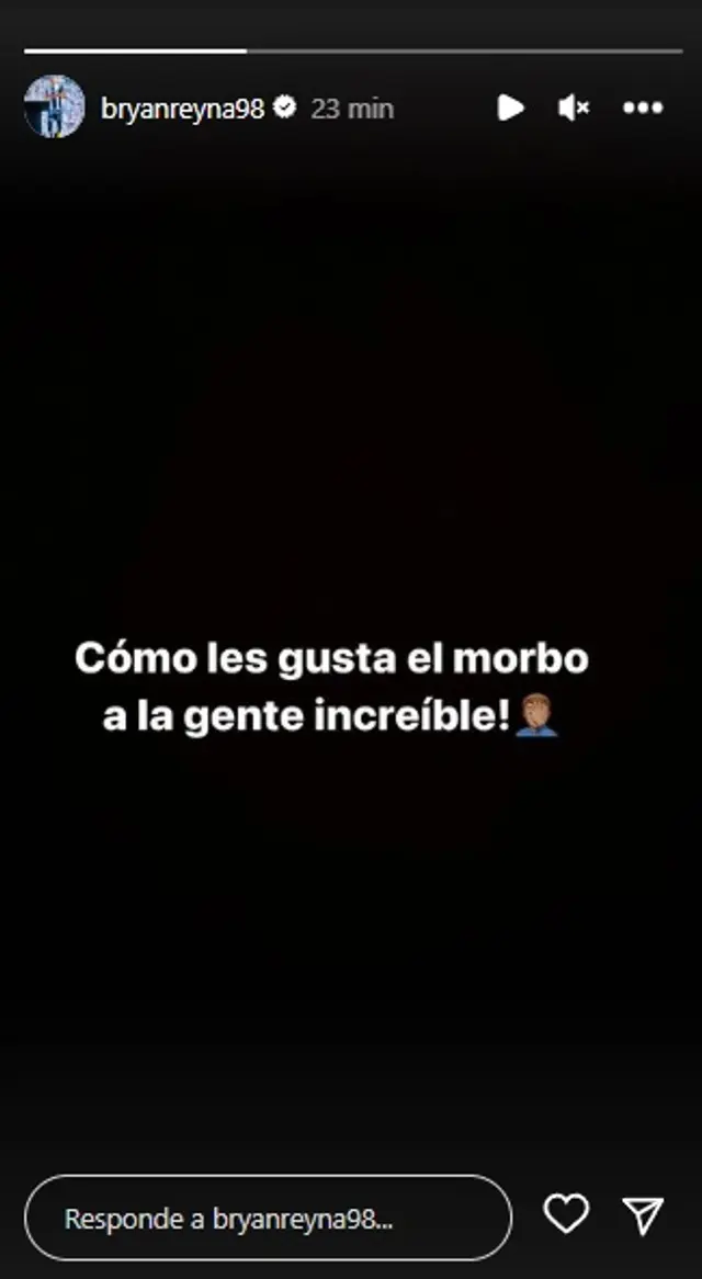 El mensaje de Bryan Reyna
