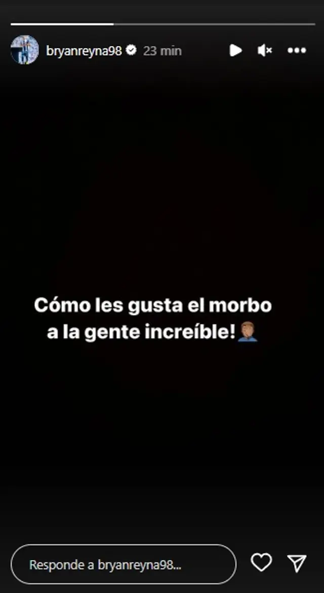 Mensaje de Bryan Reyna   