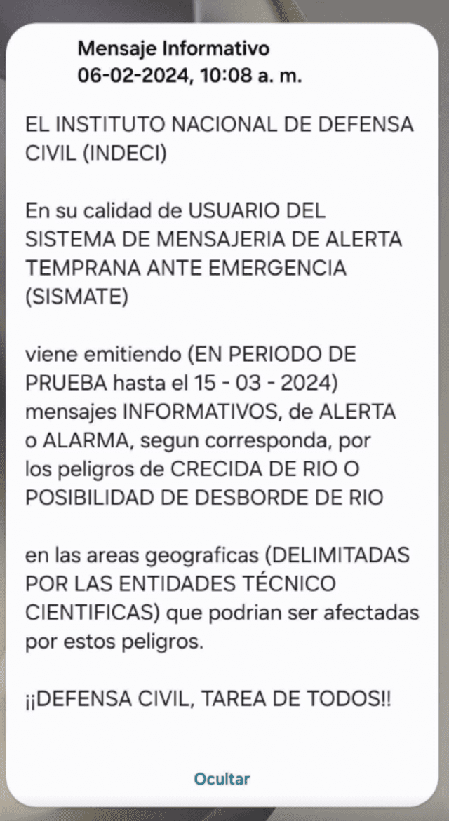 sistema alertas
