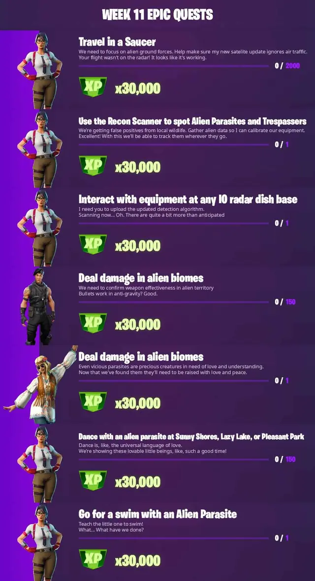 fortnite misiones epicas semana 11 fortnite misiones epicas semana 11