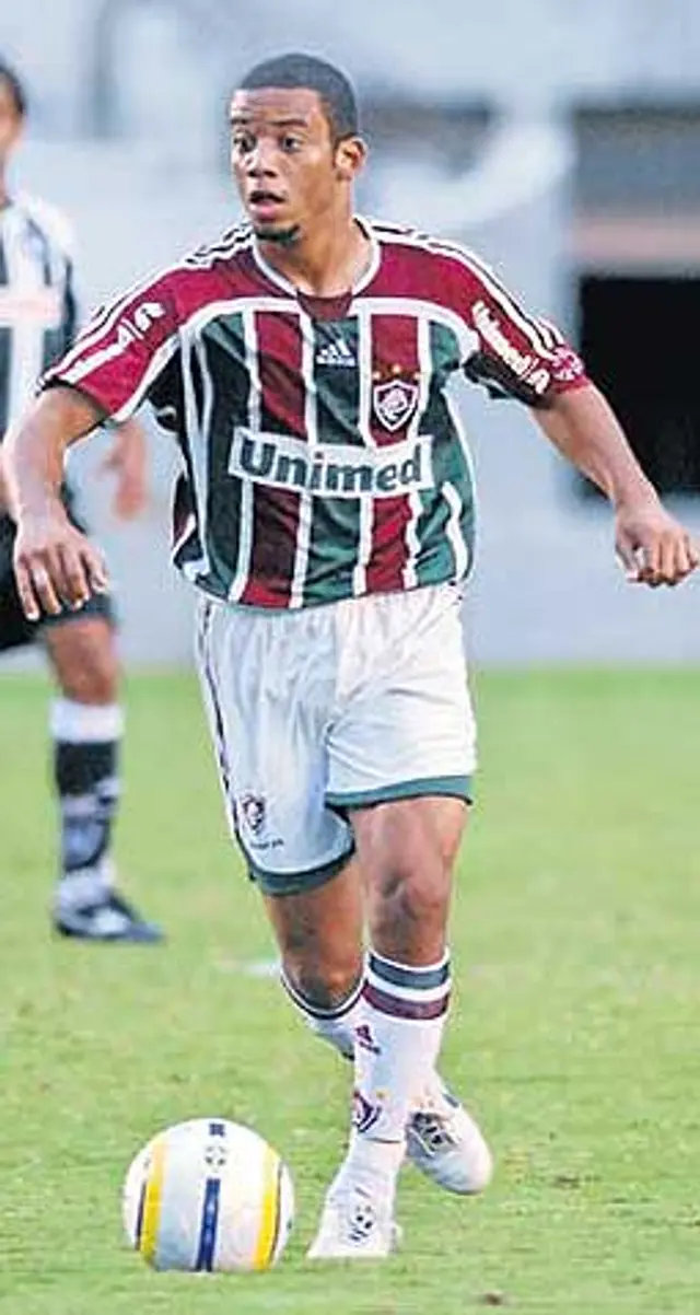 Marcelo en su paso por el 'Flu'    Marcelo en su paso por el 'Flu'