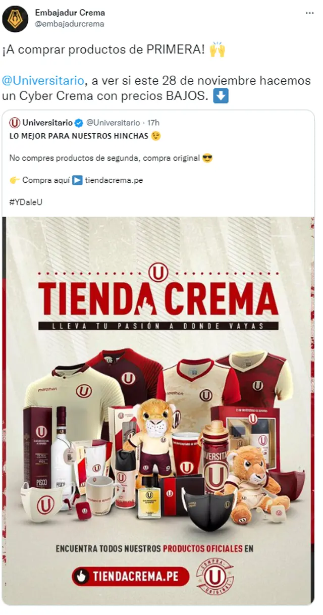 Embajadur Crema sobre Alianza Lima. Embajadur Crema sobre Alianza Lima.