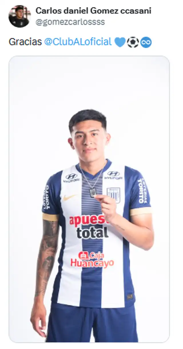 Carlos Gómez se despidió de Alianza Lima Carlos Gómez se despidió de Alianza Lima
