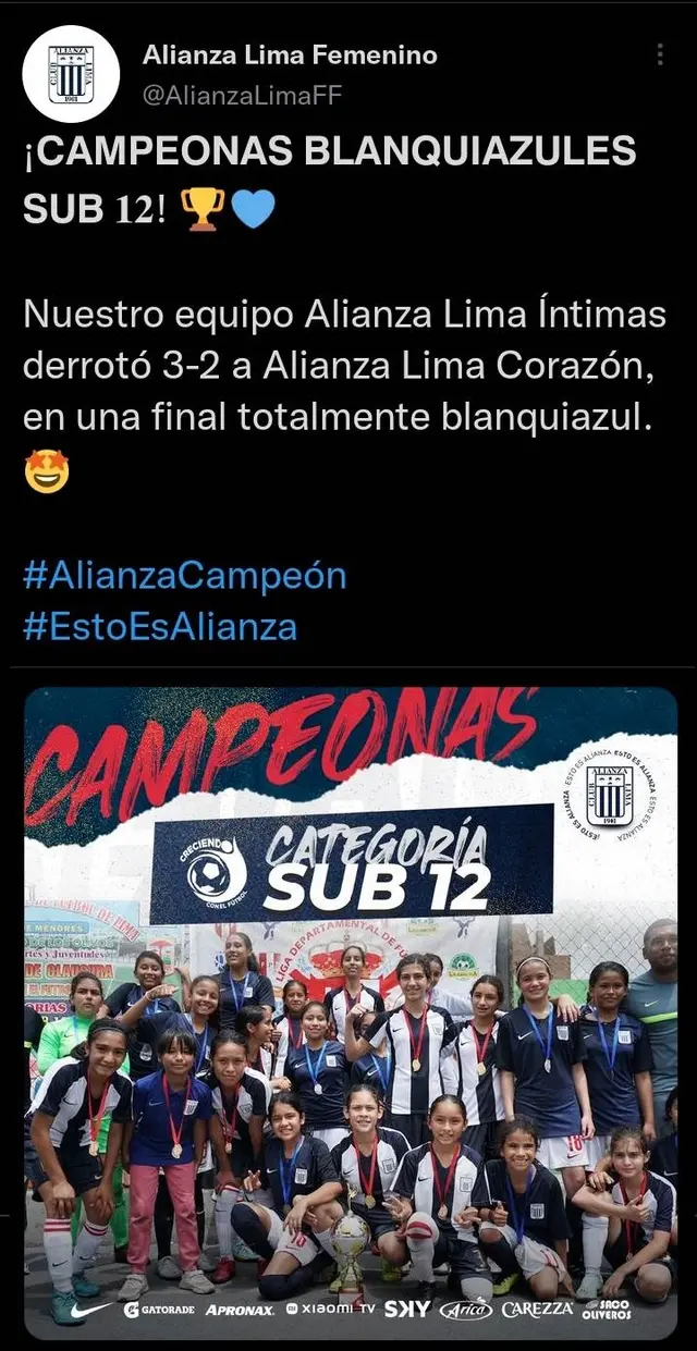 Alianza Lima Futbol Femenino