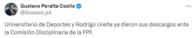 Rodrigo Ureña, Universitario de Deportes