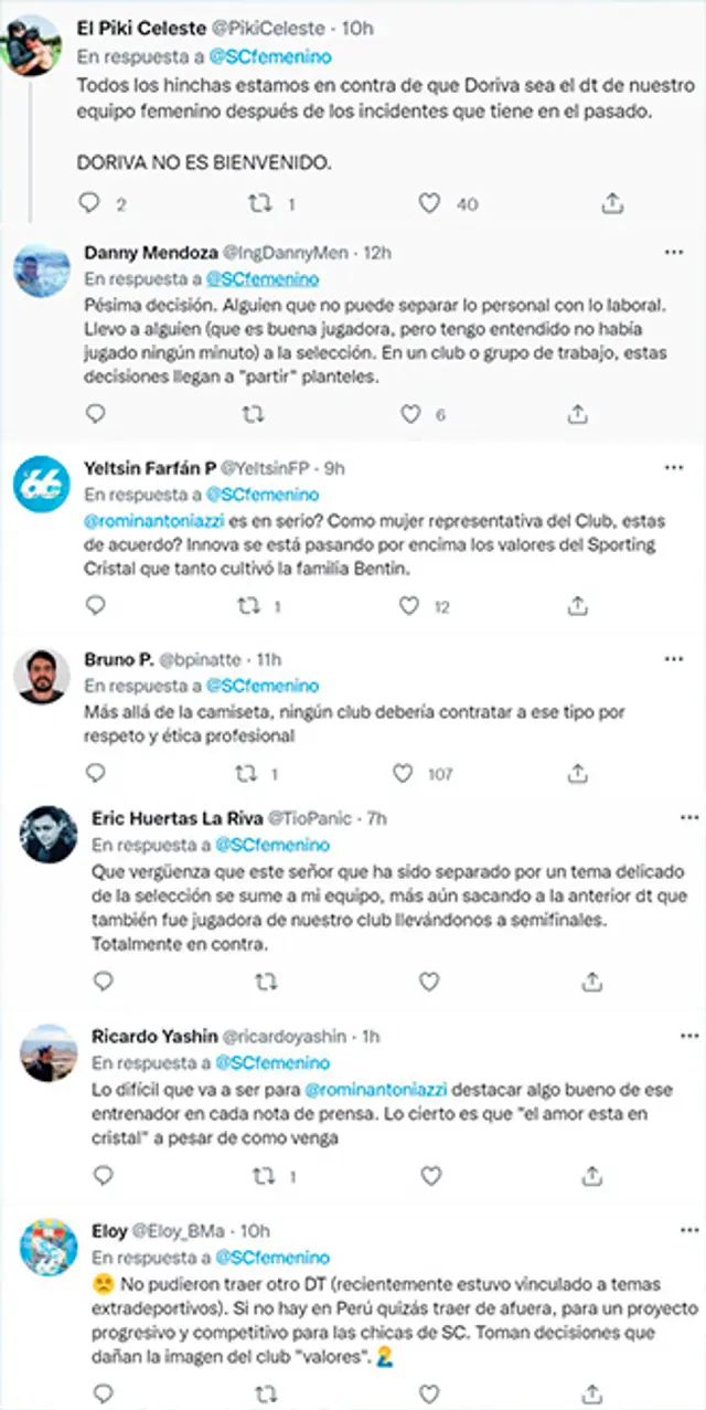 Sporting Cristal Doriva Bueno