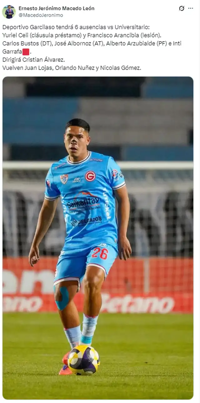 Deportivo Garcilaso Deportivo Garcilaso