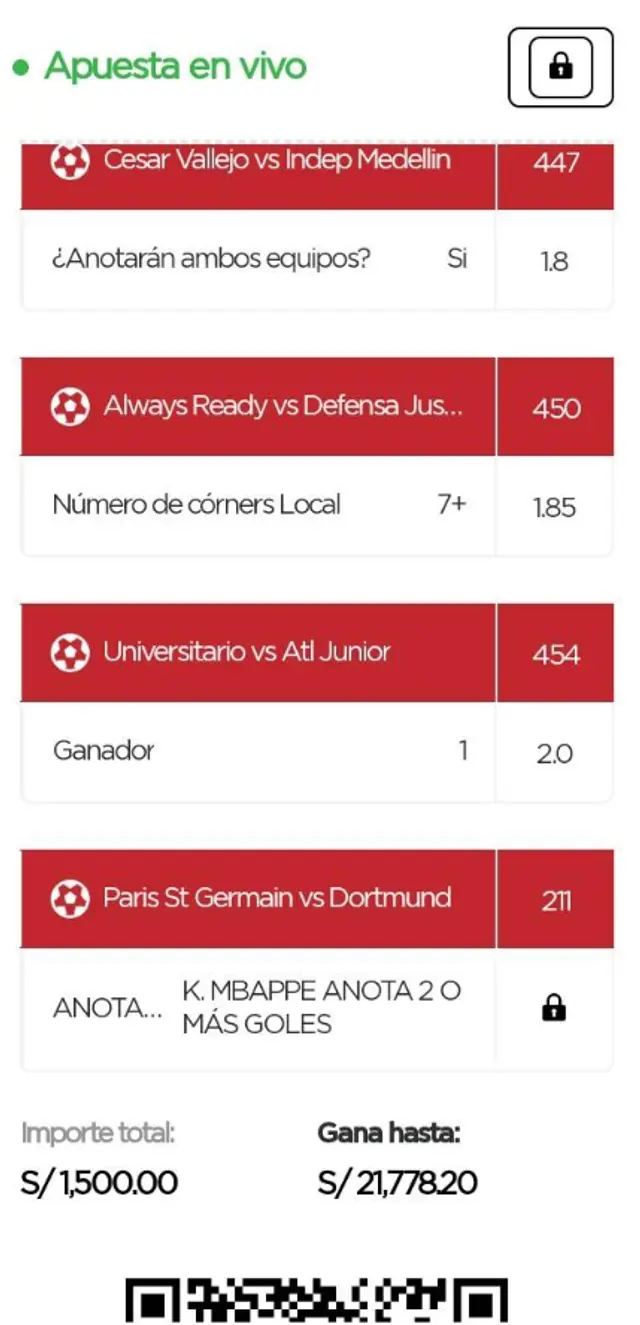 Apuesta Unversitario