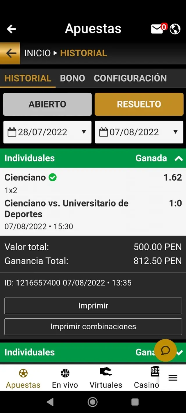 Universitario vs Cienciano Universitario vs Cienciano