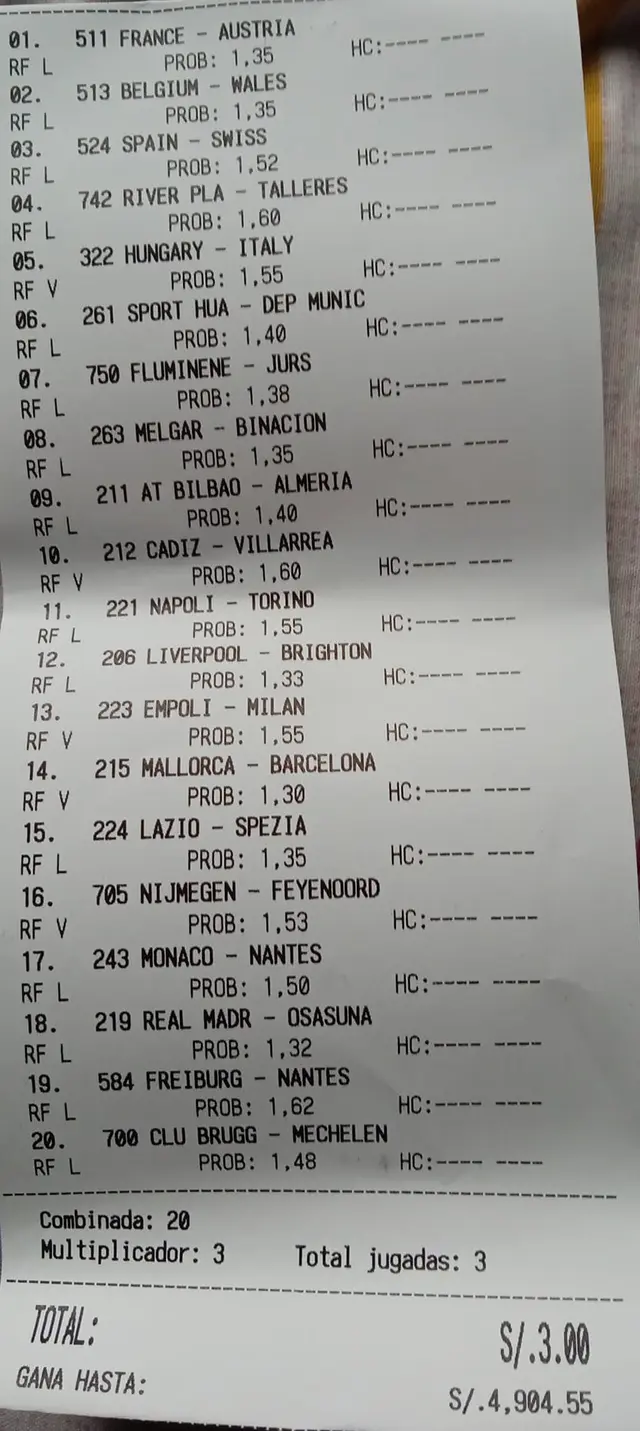 Apuesta deportiva