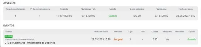 apuesta