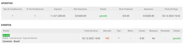 apuesta deportiva