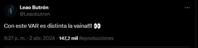 Leao Butrón encendió la polémica en Twitter.   