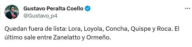 Perú vs Chile