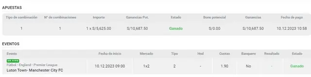 apuestas