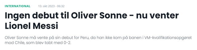 Oliver Sonne