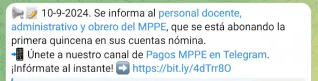 pagos mppe