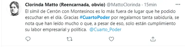  Usuarios expresan su rechazo a Cuarto Poder. | Foto: Twitter    