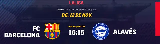 Barcelona vs Alavés