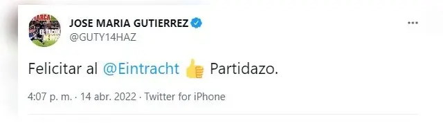 Guti Twitter 