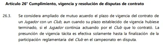 Reglamento de la Liga 1.