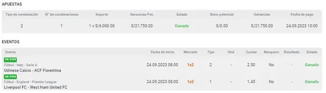 apuesta