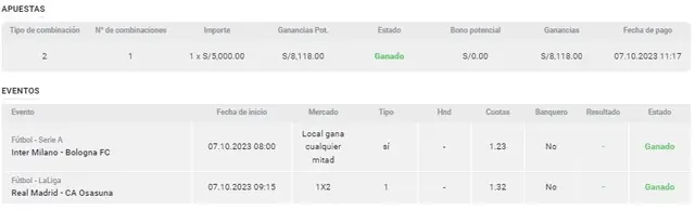 Apuestas