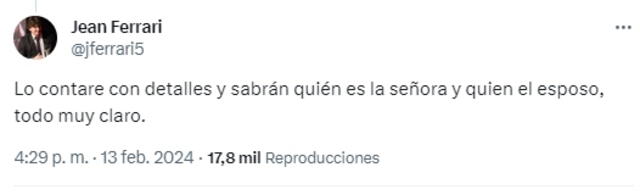 ferrari denuncia