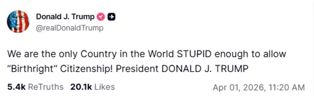 ciudadanía por nacimiento