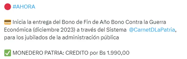 Bono de Guerra para jubilados Bono de Guerra para jubilados