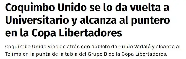 Información sobre los medios chilenos.