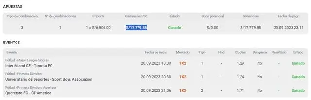 apuestas